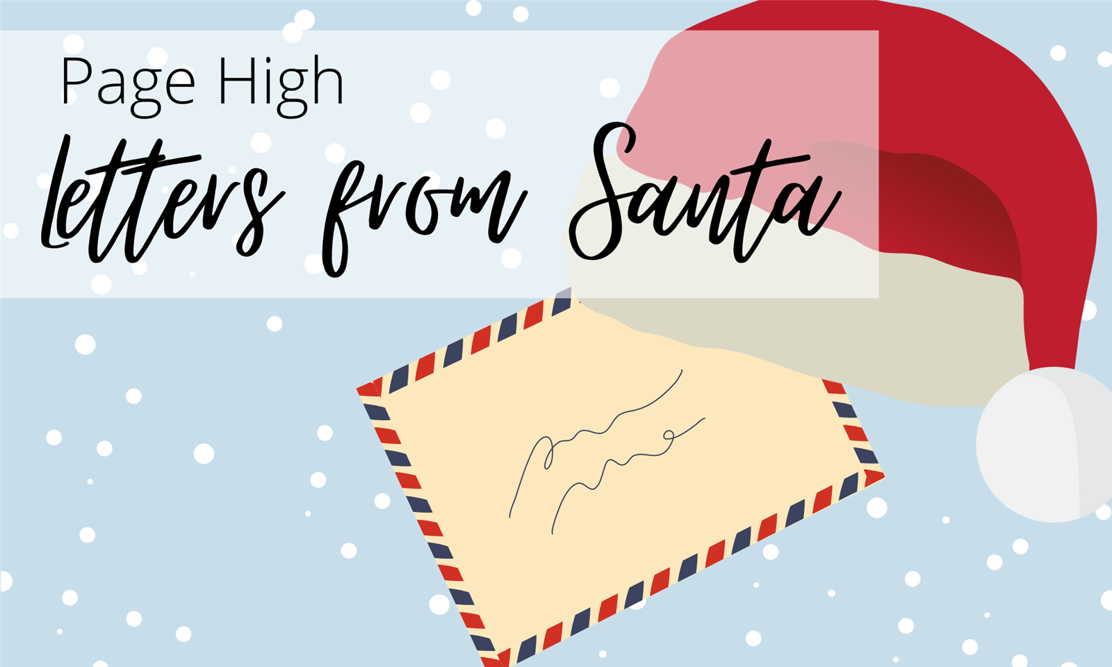 Page High Letters from Santa